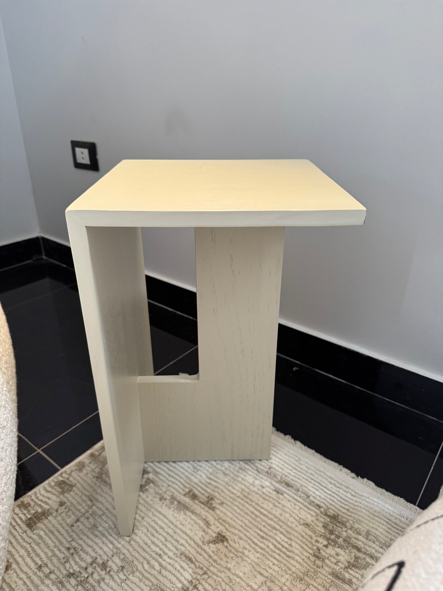 The Upside down side table